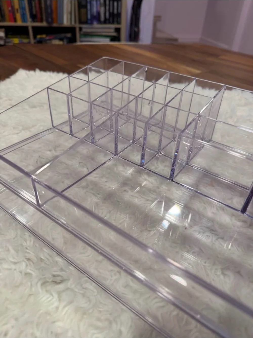 Acrylic Makeup Organizers Set of Two